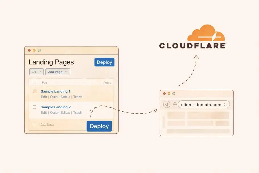 Как работает система лендингов